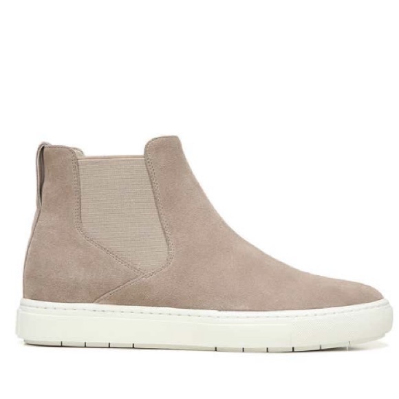 vince newlyn chelsea suede sneaker